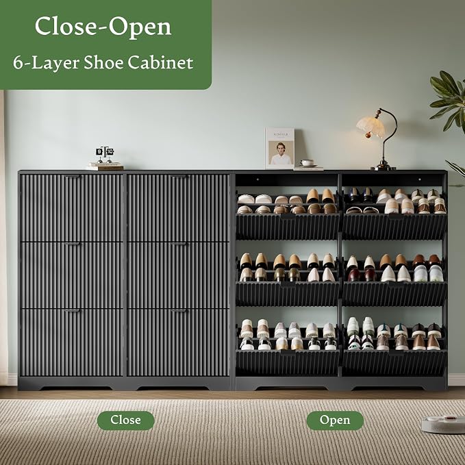 Xixini Shoe Storage Cabinet for Entryway - Image 7