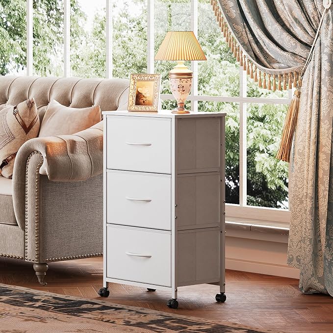 WLIVE Rolling Dresser Nightstand - Image 4