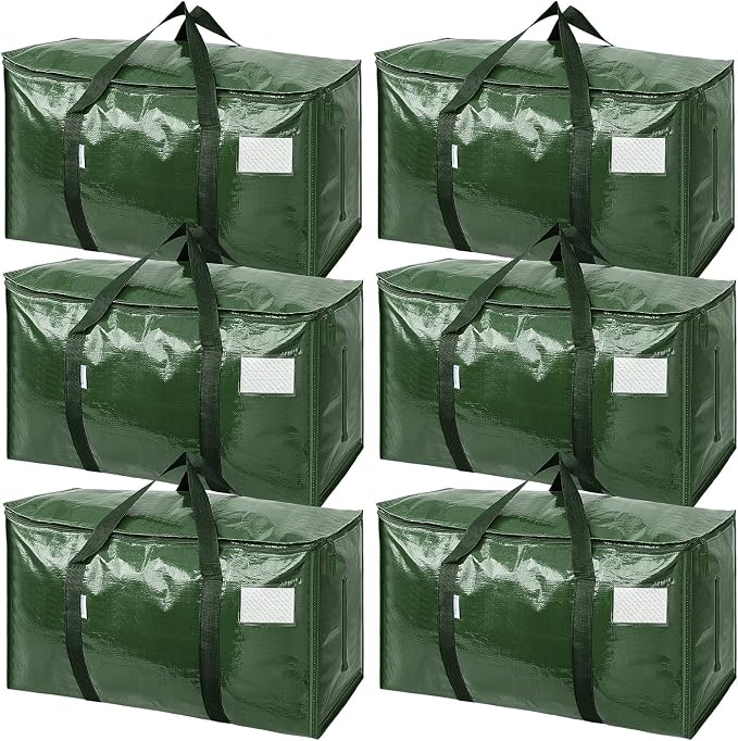 TICONN 6 Pack Extra Large Moving Bags Heavy Duty by TICONN