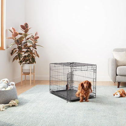 Amazon Basics Durable, Foldable Metal Wire Dog Crate - Image 5