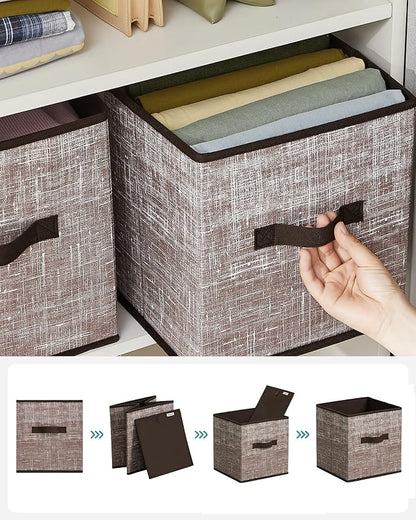 SONGMICS Storage Cubes, 11-Inch Non-Woven Fabric Bins - Image 6