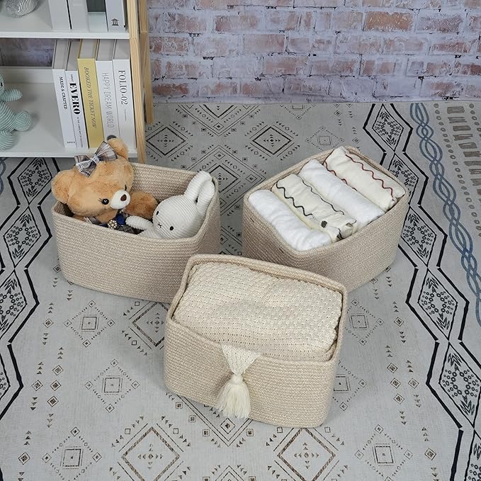 Rope storage Basket Bins Woven Basket - Image 6