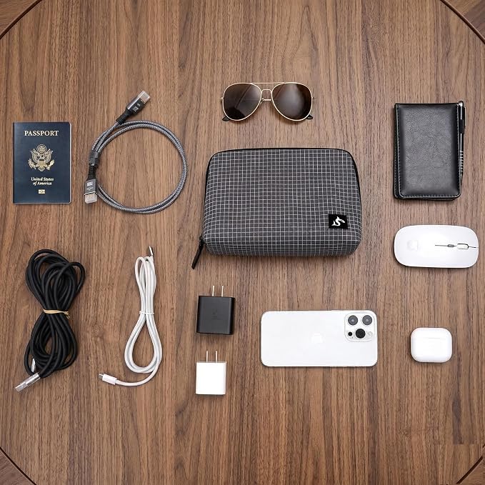 simtoper Electronic Organizer Travel Case – Waterproof Cable Bag - Image 4