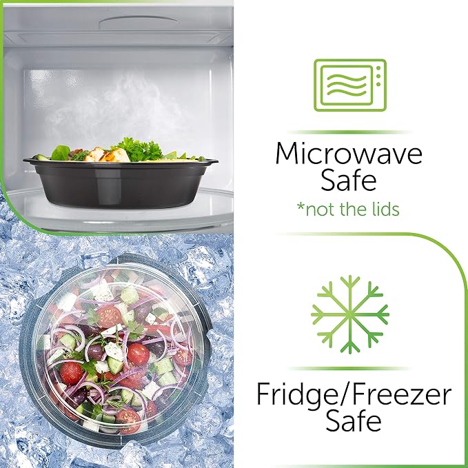 PrepNaturals Reusable Plastic Containers - Image 4