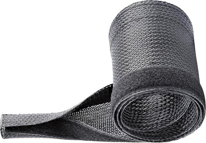 StarTech 10ft Cable Management Sleeve, Trimmable Heavy Duty Cable Wrap - Image 6