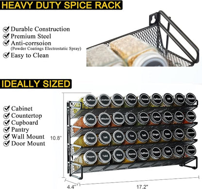 SpaceAid Spice Rack Organizer - Image 4