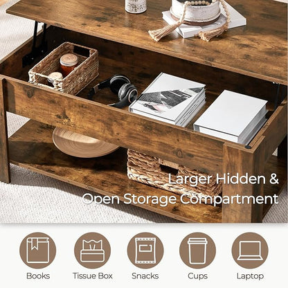 Yaheetech 47.2 in Lift Top Coffee Table - Image 4
