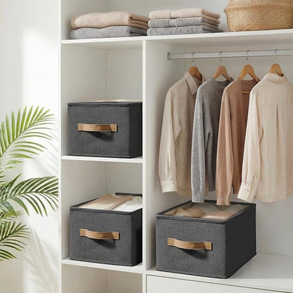 LayerSpace 3 Pack Fabric Storage Bins - Image 8
