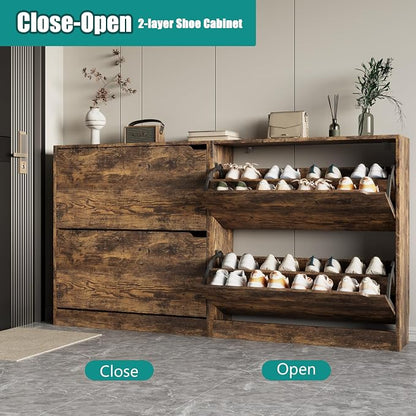 Xixini Shoe Storage Cabinet for Entryway - Image 3
