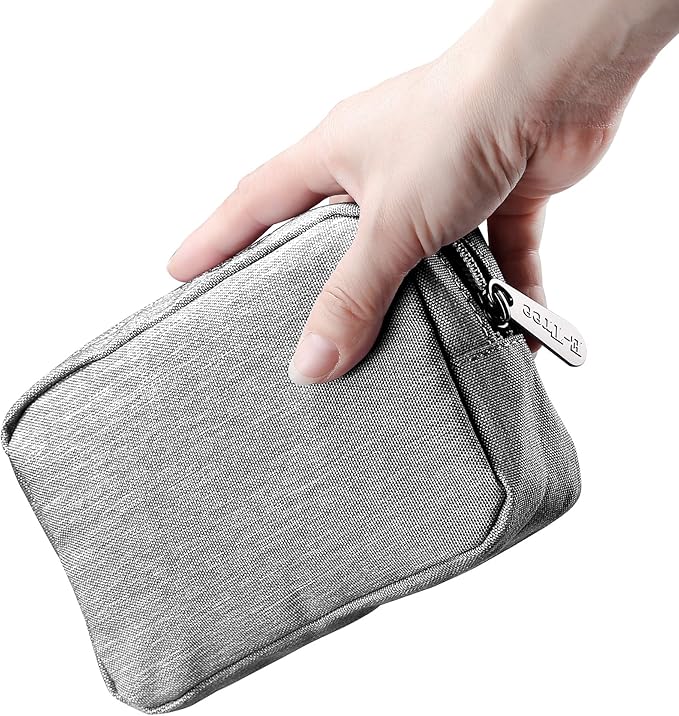 E-Tree Small Makeup Bag, Cosmetic Toiletry Skin Care Make up Little Items Pouch by E-Tree