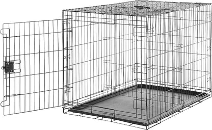 Amazon Basics - Durable, Foldable Metal Wire Dog Crate by AmazonBasics