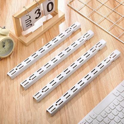 Tandefio 8 Pcs 12 inch Dual Track Upright Wall Shelving System - Image 7