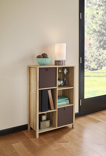 ClosetMaid 16053 Premium Adjustable 6-Cube Organizer, Weathered Oak - Image 7