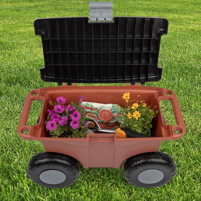 Pure Garden Rolling Garden Cart - Image 7
