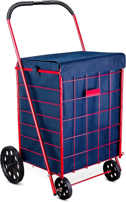 Handy Laundry Shopping Cart Liner, Square Bottom, Fits Standard Shopping Cart by Handy+Laundry