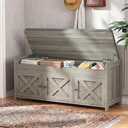 Marsail Shoe Storage Bench - Image 8