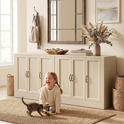 39" W Modern Buffet Cabinet, Modular Sideboard Cabinet - Image 3