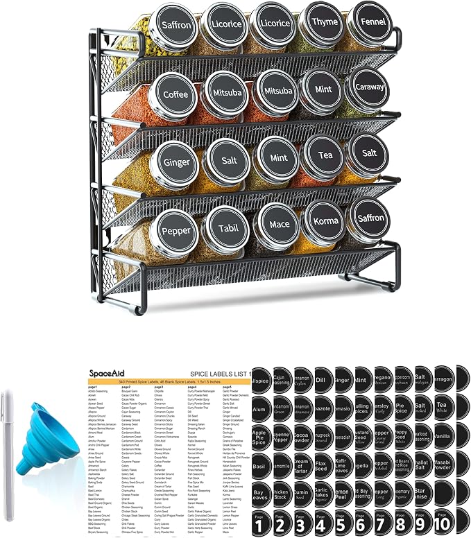 SpaceAid Spice Rack Organizer by SpaceAid