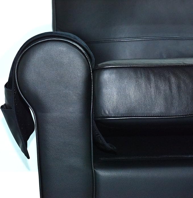 Wanty Velvet Sofa Couch Chair Armrest Soft Caddy Organizer Holder - Image 4