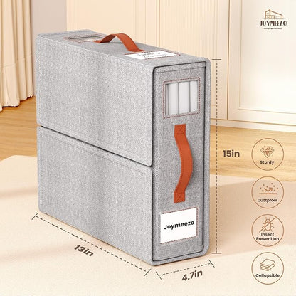 4 Pack Bed Sheet Organizers and Storage - Image 2