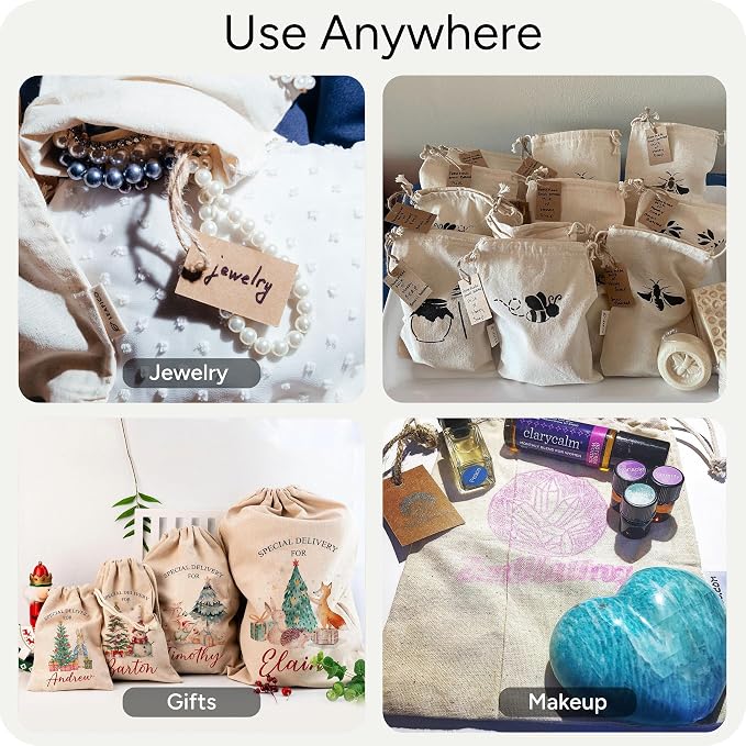 LEAFICO Reusable Cotton Bags - Image 5