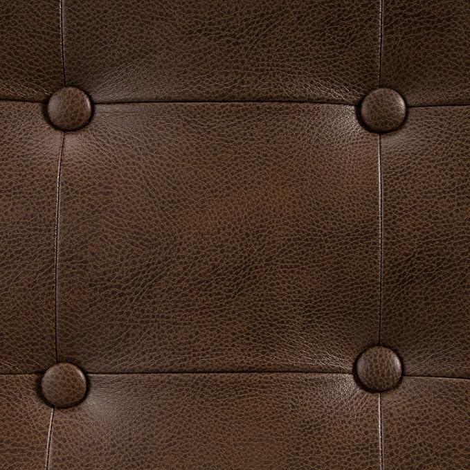 HomePop 46" Tufted Storage Bench - Image 9