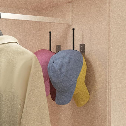 4 Pack Hat Racks for Baseball Caps, Stainless Steel Hat Organizer for Baseball - Image 9
