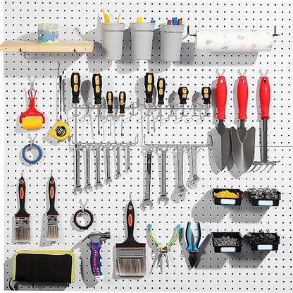 Pegboard Hooks, with Bins, Peg Locks, - Image 7