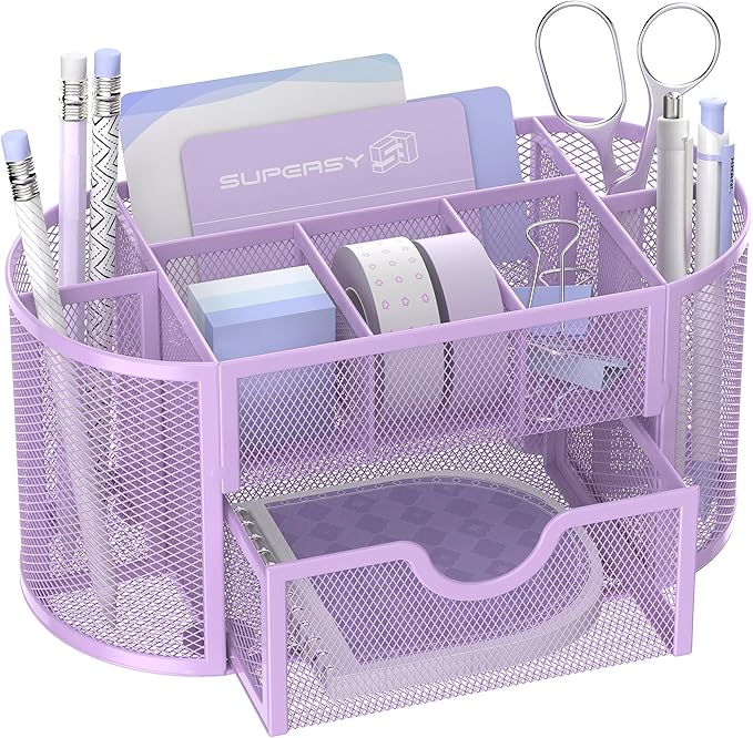 SUPEASY Mesh Desk Organizer, Desk Accessories & Workspace Organizers by SUPEASY