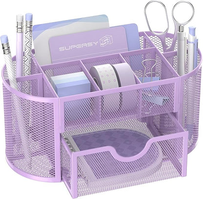 SUPEASY Mesh Desk Organizer, Desk Accessories & Workspace Organizers by SUPEASY