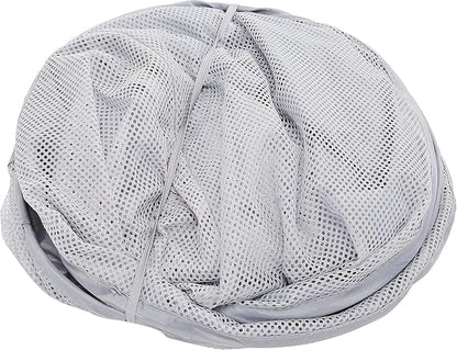 Whitmor Mesh Popup Laundry Hamper 3 Compartment Sortable Horizontal Collapsible - Image 5