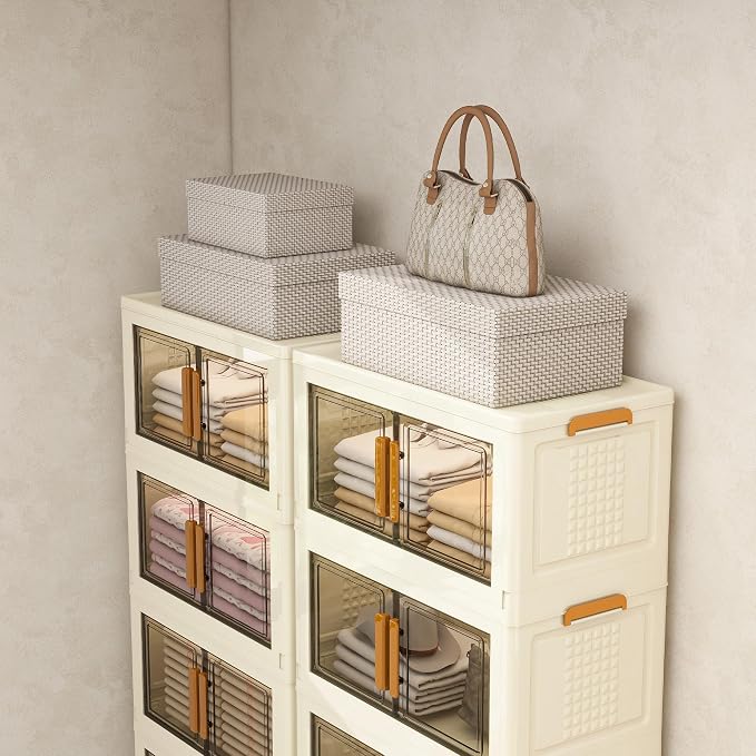 Plastic Stackable Storage Bins - Image 4