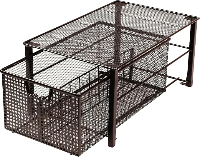 Deco Brothers Stackable Pull Out Cabinet Sliding Basket by DecoBrothers