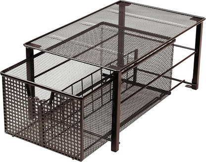 Deco Brothers Stackable Pull Out Cabinet Sliding Basket by DecoBrothers