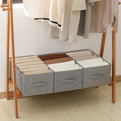 linen closet organizers and storage, Large Storage Baskets, clothes organizer - Image 7