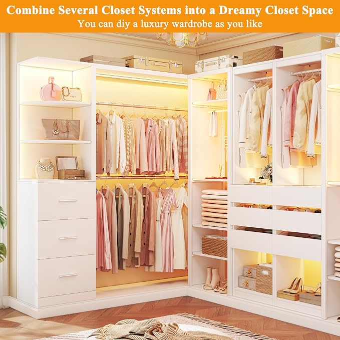 Large Corner Closet System Set - Image 2