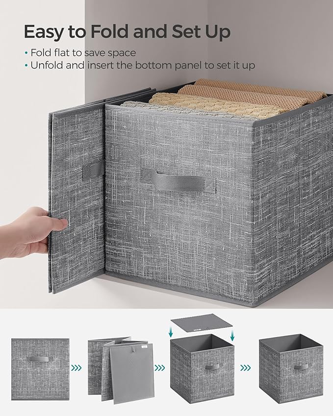 SONGMICS Storage Cubes, Closet Organizers - Image 6