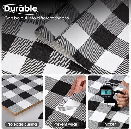 Drawer and Shelf Liner, Non-Slip Kitchen Cabinet Liners Non-Adhesive Thick - Image 5