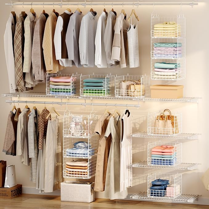 Sonyabecca 3-Tier Hanging Closet Organizer - Image 2