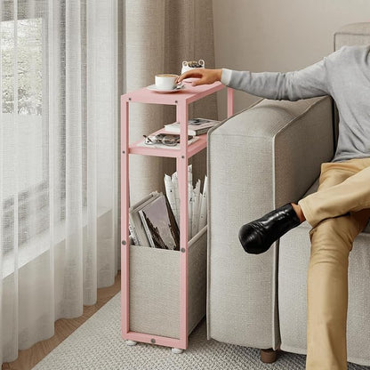 Narrow Side Table, Slim End Tables - Image 5