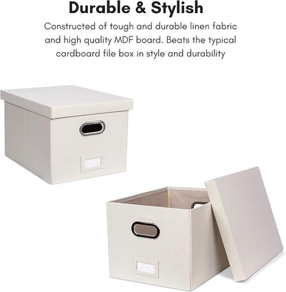 Internet's Best Collapsible File Storage Organizer Box - Image 9