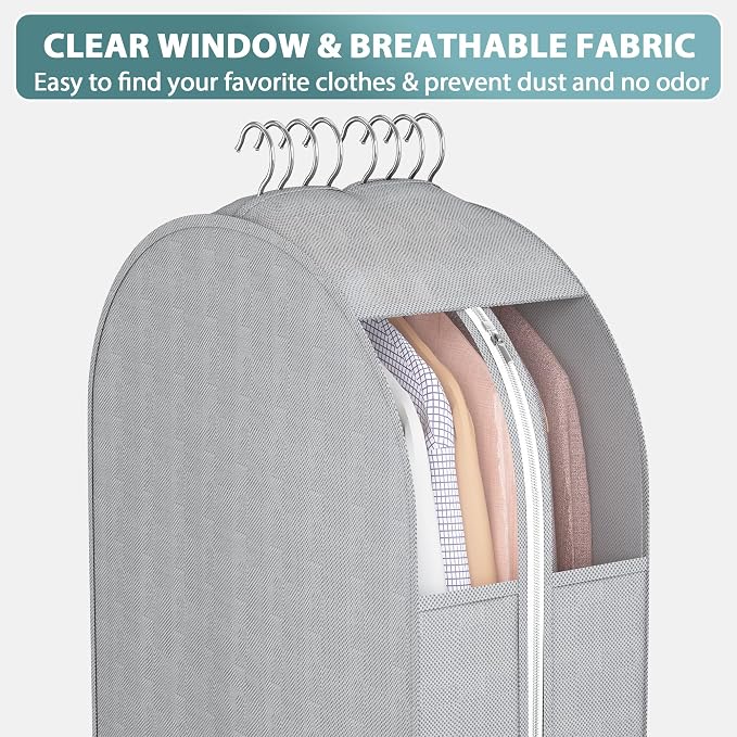 Liuoud 10" Gusseted Garment Bags - Image 5