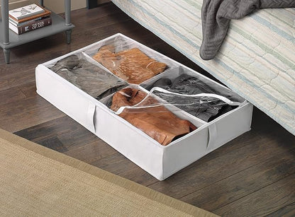 Whitmor Underbed Boot Bag, 4 Section - Image 2