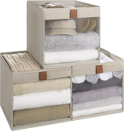 StorageWorks 11x11 Storage Cubes, Closet Storage Bins by StorageWorks