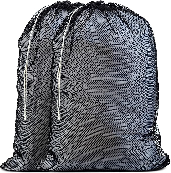 Handy Laundry Mesh Laundry Bags XL 24" x 36" – 2 Pack Heavy Duty, Machine by Handy+Laundry