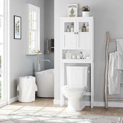 Spirich Bathroom Over the Toilet Storage Cabinet - Image 3