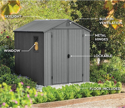 Keter Outdoor Storage Tool Shed, - Image 2