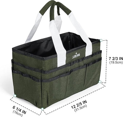 JJRING Craft Organizer Tote Bag, Art Storage Caddy - Image 2