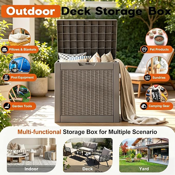 Package Delivery Box for Outside, Outdoor Waterproof Parcel Drop Box - Image 3