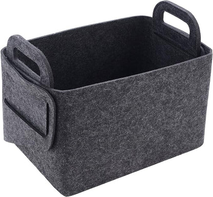 Storage Basket Felt Storage Bin Collapsible& Convenient Box Organizer by Unknown